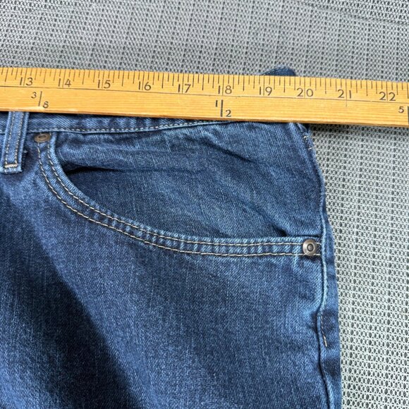 Lee Mens Size 40x34 Relaxed Fit Blue Denim Jeans 5 pocket design - Picture 5 of 11